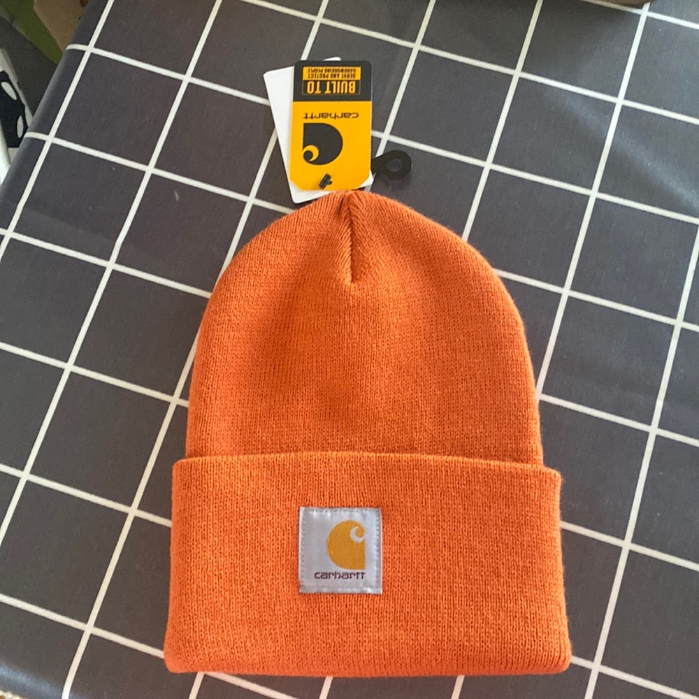 Adult hat carhartt orange
